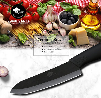 ZirconiaSlice: Ceramic Chef Knife