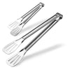 GrillMaster: Stainless Steel BBQ Tongs