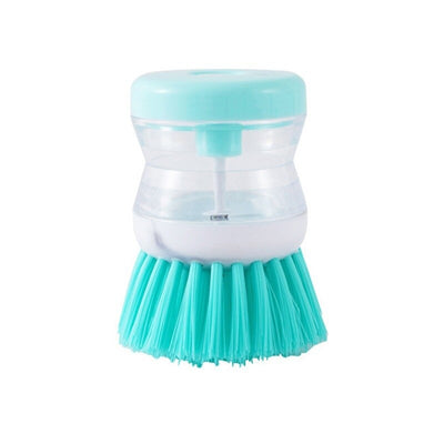 Automatic Kitchen Dish Brush with Liquid Dispenser